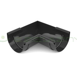 Bryza narożnik wewnętrzny 75 czarny Cellfast