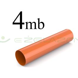 Bryza rura spustowa PCV 63 4 mb ceglasta Cellfast