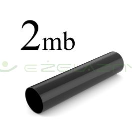 Bryza rura spustowa PCV 63 2 mb czarna Cellfast