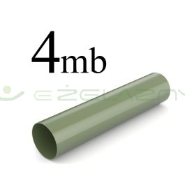Bryza rura spustowa PCV 90 4 mb zielona Cellfast