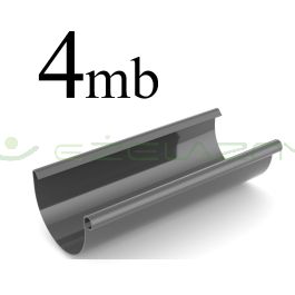 Bryza rynna dachowa PCV 125 4 mb grafit Cellfast