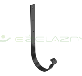 Bryza STAL hak rynnowy prosty 125 grafit Cellfast