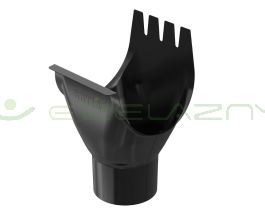 Bryza STAL lej spustowy 125 czarny Cellfast