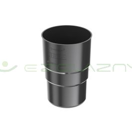 Bryza złączka rury spustowej 63 czarna Cellfast