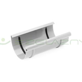 Bryza złączka rynnowa 125 biała Cellfast