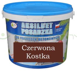 AKSILBET POSADZKA CZERWONA KOSTKA 1L - farba do betonu