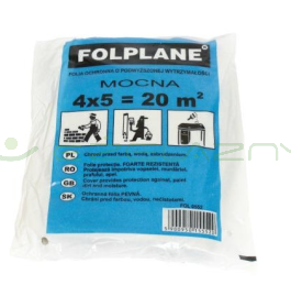 Folia malarska gruba 4x5 m - 20m²
