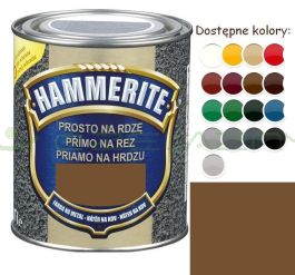 Hammerite brązowy 2,5 L - połysk