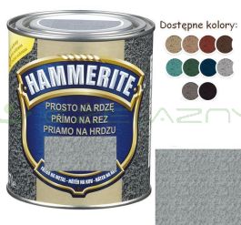 Hammerite srebrno-szary 2,5 L - młotkowy