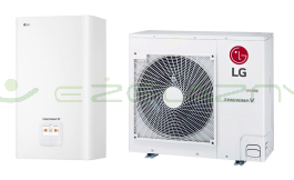 Pompa ciepła LG THERMA V 7 kW SPLIT HU071.U43 + HN1616.NK3