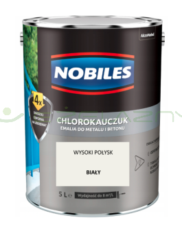 NOBILES chlorokauczuk Biała 5L
