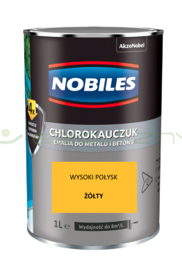 NOBILES chlorokauczuk Żółty 1L