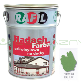 Radach zielony liściasty RAL 6002  - 10L