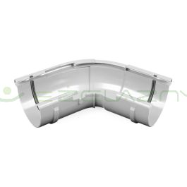 Bryza narożnik zewnętrzny 125 biały regulowany kąt 120-145 stopni Cellfast