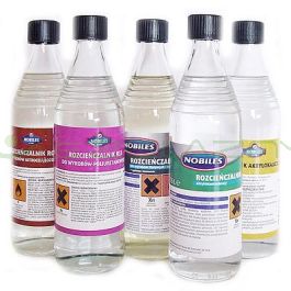 Rozcieńczalnik do wyrobów chlorokauczukowych i poliwinylowych 0.5L NOBILES