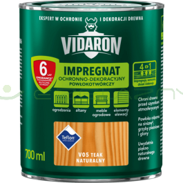 VIDARON Impregnat Powłokotwórczy - V05 Teak Naturalny - 0,7L