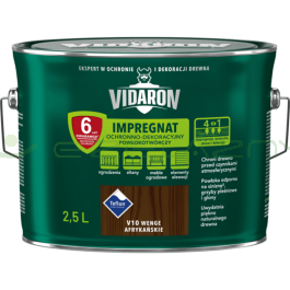 VIDARON Impregnat Powłokotwórczy - V10 Wenge Afrykańskie - 2,5L