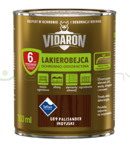 VIDARON LAKIEROBEJCA L09 PALISANDER INDYJSKI 0,75L