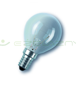 Żarówka E14 kulka 25W - 230V przezroczysta