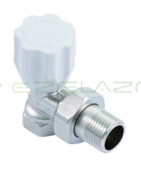 Zawór grzejnikowy kątowy zasilający 1/2