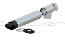 Zestaw przyłączeniowy ZB-02 biały 60/100