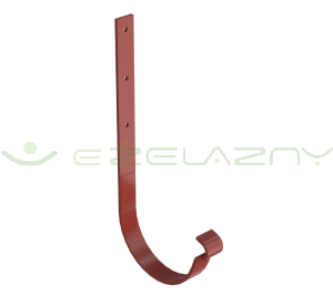 Bryza STAL hak rynnowy prosty 125 ceglasty Cellfast