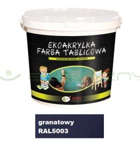 EKOAKRYLKA Farba Tablicowa - granatowy RAL 5003