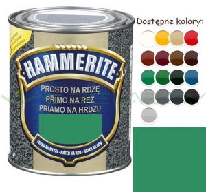 Hammerite zielony 0,7 L - połysk