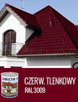 LOWICYN-SX CZERWONY TLENKOWY 5L - RAL3009 POŁYSK