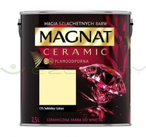 MAGNAT Ceramic C15 Subtelny Cytryn 2,5L - Plamoodporna emulsja do wnętrz