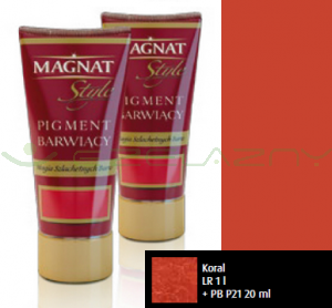 MAGNAT Pigment barwiący - P21 Koral - 20mL 100mL