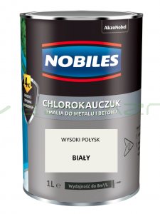 NOBILES chlorokauczuk Biała 1L