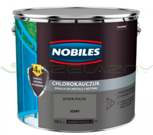 NOBILES chlorokauczuk Szary - 1L 5L 10L