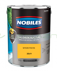 NOBILES chlorokauczuk Żółty 5L