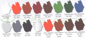 Radach szary grafitowy RAL 7024  - 5L