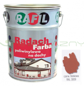 Radach czerwony tlenkowy RAL 3009 - 5L