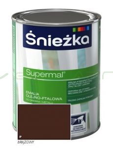 SUPERMAL BRĄZOWY F535 połysk - Emalia olejno-ftalowa