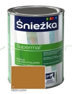 SUPERMAL ORZECH JASNY F555 połysk - Emalia olejno-ftalowa