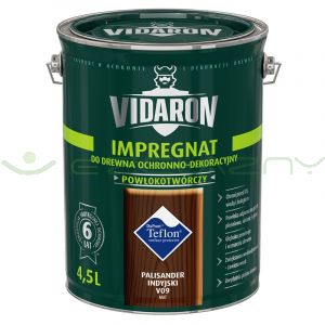 VIDARON Impregnat Powłokotwórczy - V09 Palisander Indyjski - 4,5L