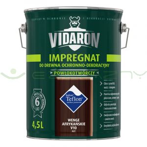 VIDARON Impregnat Powłokotwórczy - V10 Wenge Afrykańskie - 4,5L