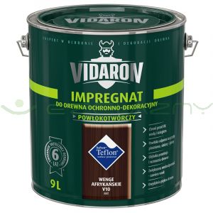 VIDARON Impregnat Powłokotwórczy - V10 Wenge Afrykańskie - 9L
