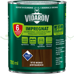 VIDARON Impregnat Powłokotwórczy - V10 Wenge Afrykańskie - 0,7L