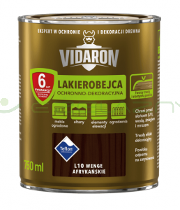 VIDARON LAKIEROBEJCA L10 WENGE AFRYKAŃSKIE 0,75L