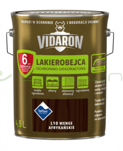 VIDARON LAKIEROBEJCA L10 WENGE AFRYKAŃSKIE 4,5L