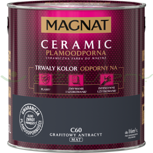 MAGNAT Ceramic C60 grafitowy antracyt - 5L