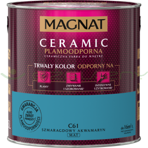 MAGNAT Ceramic C61 szmaragdowy akwamaryn - 5L