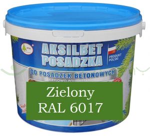 AKSILBET POSADZKA ZIELONY RAL6017 5L - farba do betonu