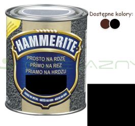 Hammerite czarny 2,5 L - mat