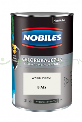 NOBILES chlorokauczuk Biała 1L