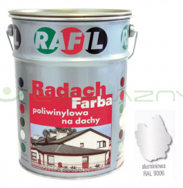 Radach aluminiowy RAL 9006 - 10L
